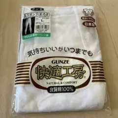 【新品未使用】GUNZE グンゼ 長ズボン下(前あき) 快適工房　 L