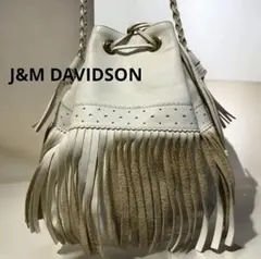 極美品 ジェイアンドエムデヴィッドソン ショルダー フレンジ バケツ 