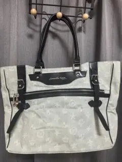 サマンサキング デニムキャンバス トートバッグ