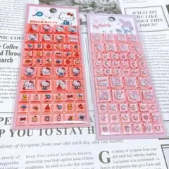 残り2セット！　海外限定正規品！　サンリオ　タイルシール　キティ、マイメロディ