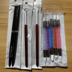 ネイルアート筆 9本セット