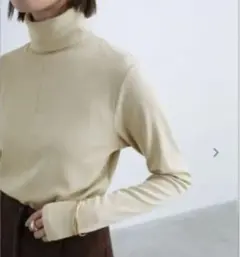 セール開始‼️セレクトモカ　タートルネック 長袖ニット