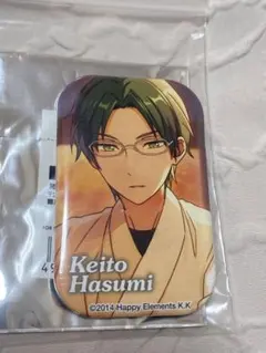 あんスタ AGF JINS アクリルキーホルダー&缶バッジ2点 あんスタ AGF JINS アクリルキーホルダー&缶バッジ2点