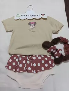 ミニーマウス　なりきり3点セット