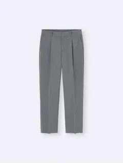 GU ウォッシャブルテーパードパンツZ（丈 標準65.0~69.0cm） グレー