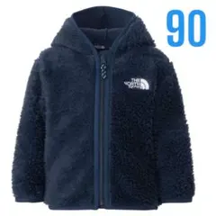 【美品】ノースフェイス ベビーシェルパフリースフーディー　90㎝