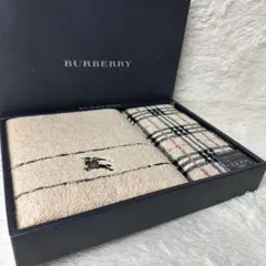 新品未使用BURBERRY チェック柄タオルケット 140x190cm - メルカリ