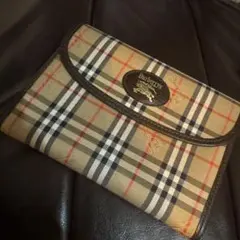 Burberrys ノバチェック ポーチ クラッチバッグ