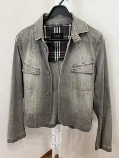 希少Lサイズ!! 美品　バーバリーブラックレーベルデニムジャケット