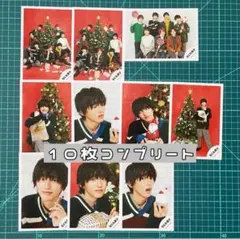 なにわ男子 道枝駿佑 公式写真 2020年 クリスマスグリーティングフォト