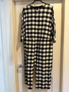 ito fukuoka jumpsuit チェック柄