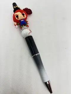 チャッキーフィギュア ボールペン 心臓チャーム付き