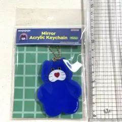 【未開封】mojojojo ミラー付きアクキー nicky キーホルダー