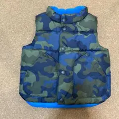 baby GAP カモフラージュ ダウンベスト 18-24ヶ月