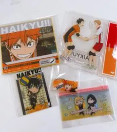 ハイキュー!! まとめ売り アクリルスタンド 缶バッジ - メルカリ