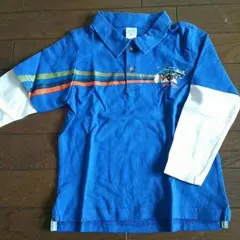 新品未使用♪USAオールドネイビー♪重ね着風ポロシャツ
