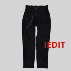 フェリシモIEDIT 黒いカジュアルパンツ ストレッチ　オフィスカジュアル　MP