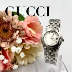 781 新品電池 GUCCI 5500M デイト 腕時計 クォーツ メンズ 稼働 - メルカリ