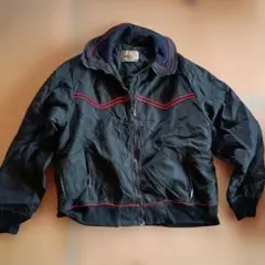 90s〜 古着 ナイロンジャケット オーバーサイズ ブラック ヴィンテージ