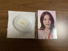 NiziU FCくじステッカー　アヤカ　ネームバッチ