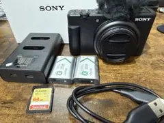 【超美品】SONY ZV-1M2 ZV-1 II(保護フィルム貼付済)✖️付属品 超美品】SONY ZV-1M2 ZV-1 II(保護フィルム貼付済)✖️付属品 - メルカリ