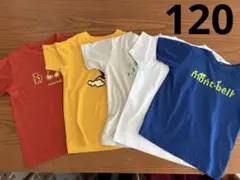 mont-bell モンベル WIC ウィックロン Tシャツ 120サイズ ５枚