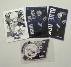 ブルーロック ぱしゃこれ クリアカード ステッカー 凪誠士郎