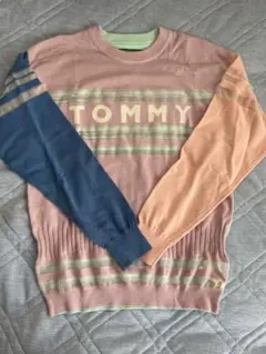 TOMMY ストライプセーター