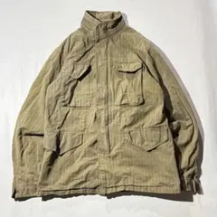 00s Stussy M-65 military utility jacket