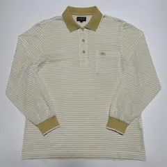 ★新品★Burberrys/バーバリー＊長袖ポロシャツ＊ゴルフ＊M バーバリー ゴルフ ブラック ポロシャツ メンズ 長袖 - メルカリ