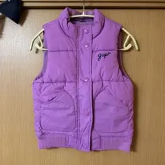 綺麗な紫☆Gap 紫 ダウンベスト　150㎝