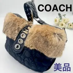 ファー ショルダーバッグ