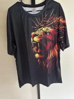 XL ライオン グラフィック Tシャツ