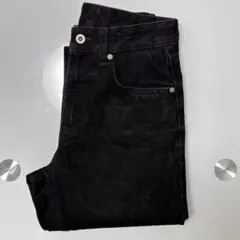 90s メキシコ製 ノーティカ ブラックジーンズ リラックスFIT ワイド B 