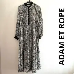 神崎恵さん着*美品*MYLAN *エンブロイダリー刺繍カフタンドレス*ワンピース 神崎恵さん着*美品*MYLAN *エンブロイダリー刺繍カフタンドレス