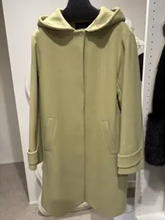ESTNATIONエストネーション ウールカシミヤショートビーバーリバー