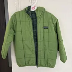 patagonia グリーン キルティングコート 120