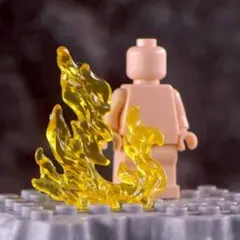 レゴ互換 炎 煙 パーツ 黄 イエロー