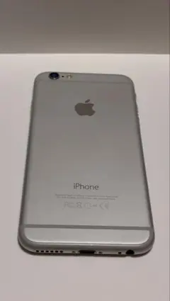 【美品】Apple iPhone 6 64GBシルバー 本体