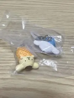 さんりおきゃらくたぁず お手玉めじるしアクセサリー ポムポムプリン　シナモロール