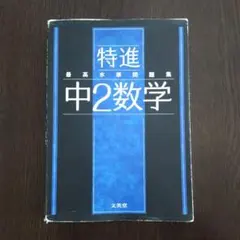最高水準問題集 特進 中2数学