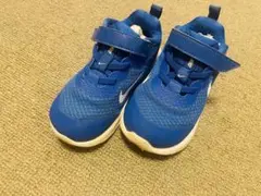 Nike キッズシューズ ブルー ベルクロ