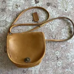 【希少】OLD COACH ショルダー　ハーフムーン アメリカ購入　ヴィンテージ