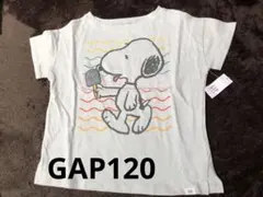 新品　GAP スヌーピー Tシャツ アイス　Sサイズ　120のサムネイル