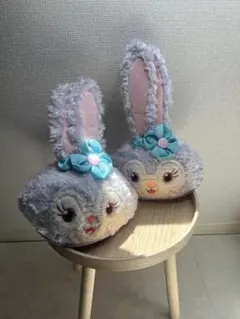 ステラルーデザインカチューシャ（グレー・ピンク）　2個セット