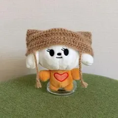 プルバトゥ　バムグッ　猫耳ニット（ブラウン）