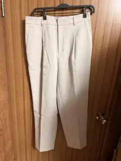 GU レディース アイボリー スラックス カジュアルパンツ XL