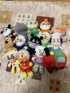 アンパンマンぬいぐるみ14点セット