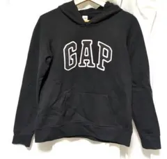 GAP ブラック フード付きパーカー Sサイズ