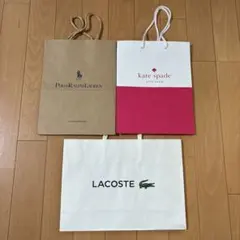 ブランド紙袋　ショップ袋 3点セット　Ralph Lauren他